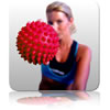 Massage Ball 10cm - Red Massage Ball 10cm - ...